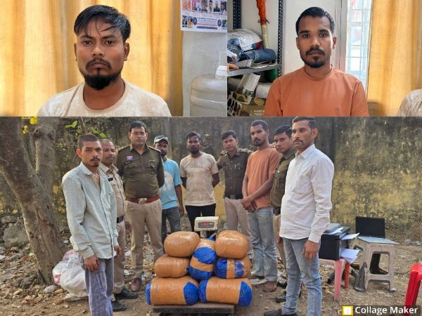 एण्टी क्राइम यूनिट की बड़ी कार्रवाई : कार में 50 किलो गांजा लेकर ग्राहक का इंतजार कर रहे थे तस्कर, पुलिस ने दबोचा, 50.94 किलो गांजा और 2 लाख नगद के साथ दो तस्कर गिरफ्तार.