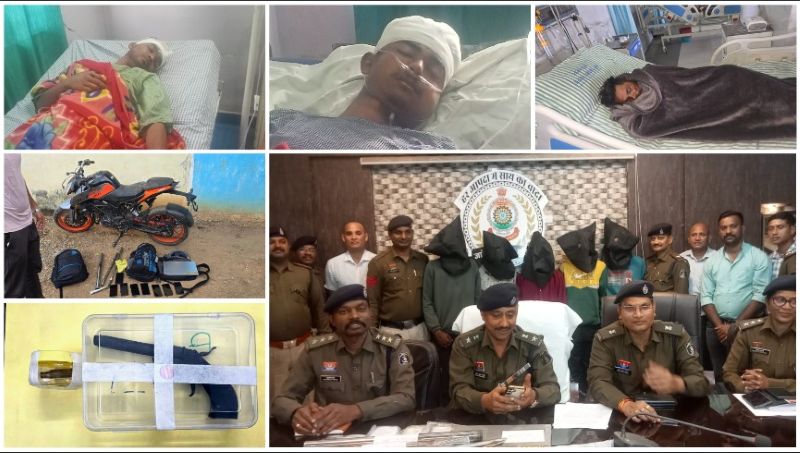 आतंक का अंत: रॉड-डंडों से सिर पर वार कर लूटपाट करने वाले खतरनाक गिरोह पर जांजगीर-चांपा पुलिस की बड़ी कार्रवाई, 14 पीड़ित, 3 गंभीर घायल, संगठित अपराध का खुलासा