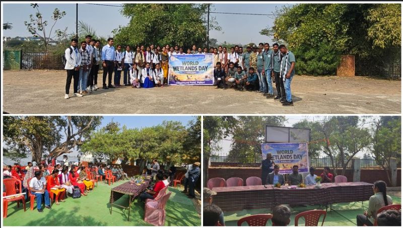 विश्व आर्द्रभूमि दिवस पर बालसमुंद जलाशय में संरक्षण का संकल्प, जागरूकता कार्यशाला के दौरान 46 पक्षी प्रजातियों की पहचान