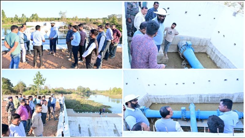 नदी के बहाव से चलेगा पंप, किसानों की बदलेगी किस्मत—कांसाबेल के पोंगरो एनीकट में शून्य कार्बन उत्सर्जन पर आधारित सिंचाई मॉडल से 50 परिवारों को मिलेगा सीधा लाभ