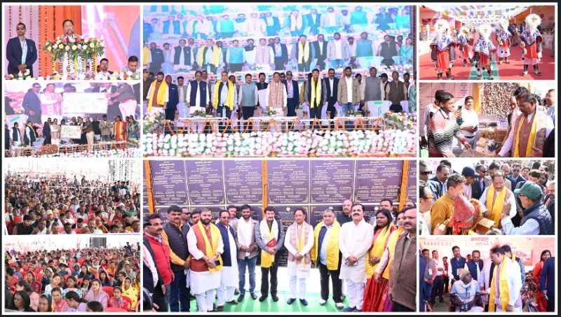 मैनपाट में तीन दिवसीय महोत्सव का भव्य शुभारंभ: विष्णु देव साय बोले—सरगुजा की संस्कृति और अस्मिता का वैश्विक मंच है मैनपाट महोत्सव, पर्यटन विकास हेतु 1 करोड़ व सीतापुर बस स्टैंड निर्माण की घोषणा