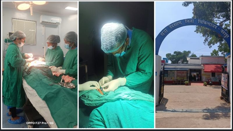 जशपुर में स्वास्थ्य सेवाओं का नया दौर: 600 से अधिक सोनोग्राफी, दर्जनों सफल सर्जरी और नियमित ओपीडी से समय-धन की बचत, अब बड़े शहरों की दौड़ हुई कम