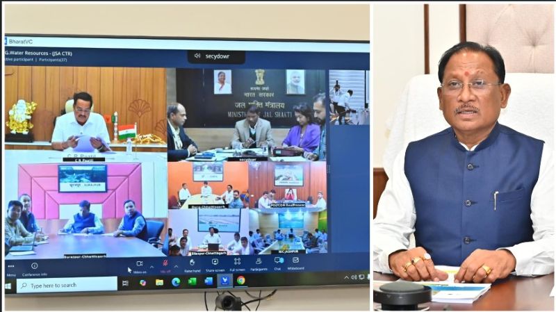 छत्तीसगढ़ में जल संरक्षण बनेगा जनआंदोलन: जल शक्ति मंत्रालय की सराहना के बीच मुख्यमंत्री साय का आह्वान—हर घर, हर खेत तक जल सुरक्षा