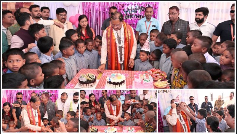 सत्ता के शिखर से स्नेह के आँगन तक: विष्णुदेव साय ने आदिवासी बच्चों के बीच मनाया जन्मदिवस, आत्मीय संवाद से जीता नन्हें दिलों का विश्वास