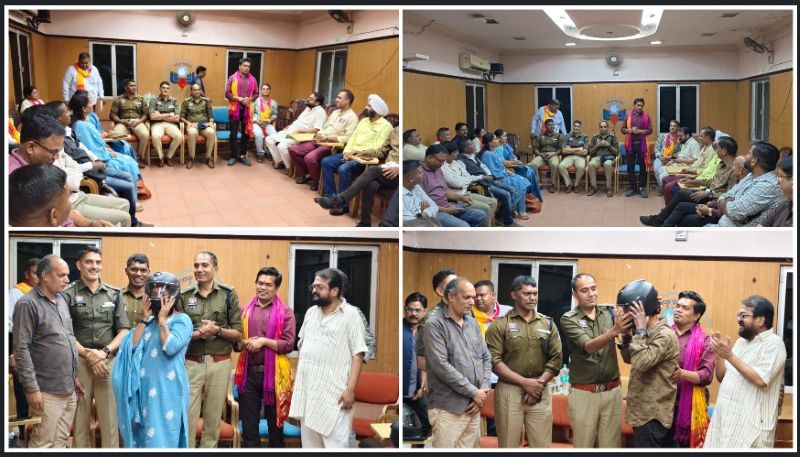 स्व. कुलदीप निगम की स्मृति में खेल से समाज को संदेश: रायपुर प्रेस क्लब के समारोह में पुलिस–पत्रकार एक मंच पर, यातायात जागरूकता अभियान को जनआंदोलन बनाने की घोषणा