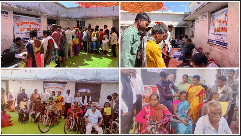 मुख्यधारा से जुड़ने की मजबूत पहल: मनोरा शिविर में दिव्यांगजनों को मोटराइज्ड ट्रायसाइकिल, व्हीलचेयर व यूडीआईडी कार्ड वितरण, योजनाओं से मिला नया सहारा