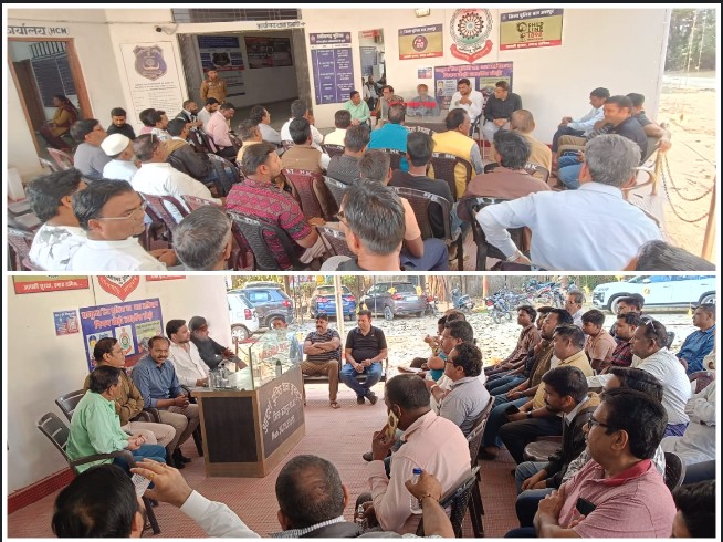 त्योहारों से पहले कुनकुरी में सक्रिय हुई शांति समिति: कानून-व्यवस्था, यातायात और आपात सेवाओं पर विस्तृत मंथन, हुड़दंग और अफवाह फैलाने वालों पर सख्त कार्रवाई के संकेत