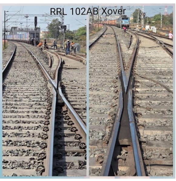 नागपुर मंडल का अवसंरचना सशक्तिकरण: रेवराल यार्ड में अत्याधुनिक क्रॉसओवर सुधार से ट्रेनों का संचालन होगा और अधिक सुगम