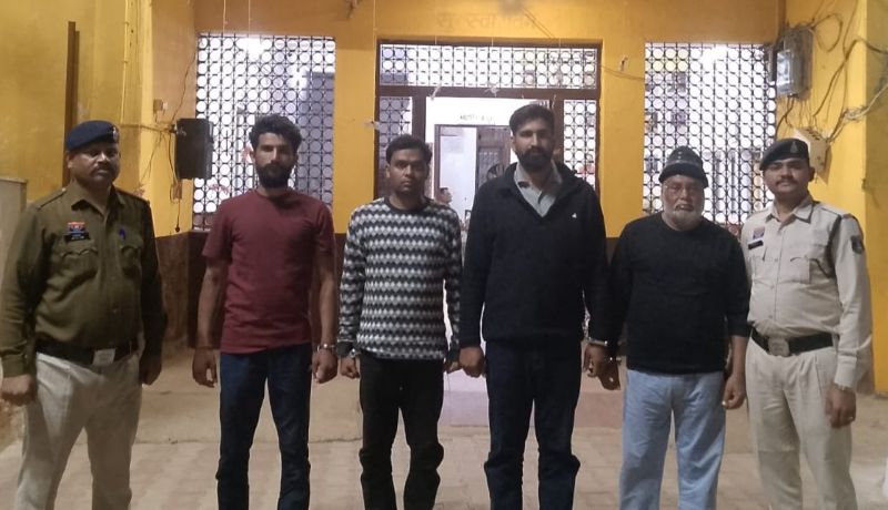 मुनाफे का सपना दिखाकर निवेशकों से खेला गया खतरनाक खेल! ‘VIP ट्रेड’ कंपनी बनाकर प्रतिदिन ग्रोथ का झांसा, पैसे मांगते ही गायब हुए ठग; सिटी कोतवाली टीम ने राजस्थान की जेल से आरोपियों को लिया हिरासत में