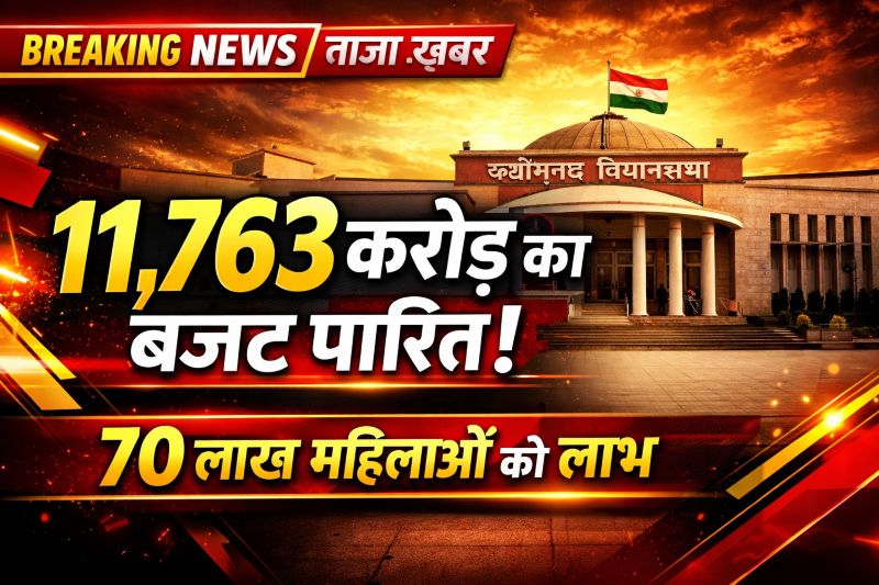 मुख्यमंत्री विष्णु देव साय के नेतृत्व में महिला-बाल विकास और समाज कल्याण को बड़ा बजट: मंत्री लक्ष्मी राजवाड़े ने सदन में पेश किया 11,763 करोड़ का प्रावधान, ‘सियान गुड़ी’ डे-केयर सेंटर, महिला सुरक्षा और बेटियों के सशक्तिकरण पर जोर