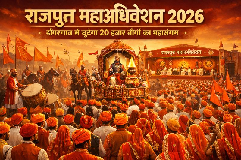 राजपूताना शान के साथ ऐतिहासिक महाअधिवेशन की तैयारी, डोंगरगांव बनेगा आस्था और परंपरा का केंद्र!28-29 मार्च को विशाल शोभायात्रा, करियर काउंसलिंग, रक्तदान शिविर और सांस्कृतिक कार्यक्रमों की धूम—युवाओं से लेकर महिलाओं तक हर वर्ग की भागीदारी, समाज के उत्थान का बनेगा बड़ा मंच