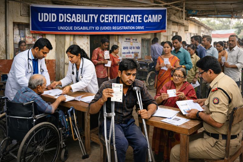 जशपुर : कलेक्टर के निर्देश पर 11 मार्च को सामुदायिक स्वास्थ्य केन्द्र दुलदुला में दिव्यांगजन प्रमाणन और UDID शिविर का आयोजन