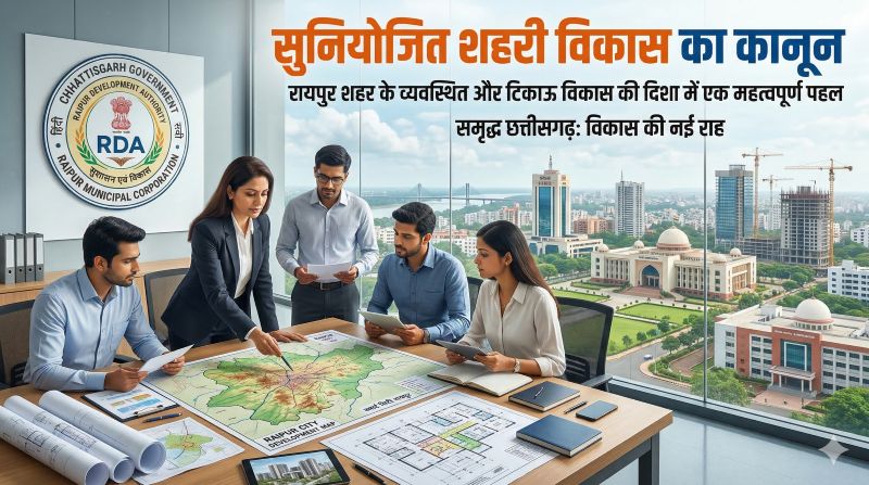 विष्णुदेव साय सरकार का बड़ा कदम, नगर विकास कानून में ऐतिहासिक बदलाव—नई व्यवस्था से शहरों में आधुनिक इंफ्रास्ट्रक्चर, व्यवस्थित प्लॉटिंग और तेज विकास की राह हुई आसान