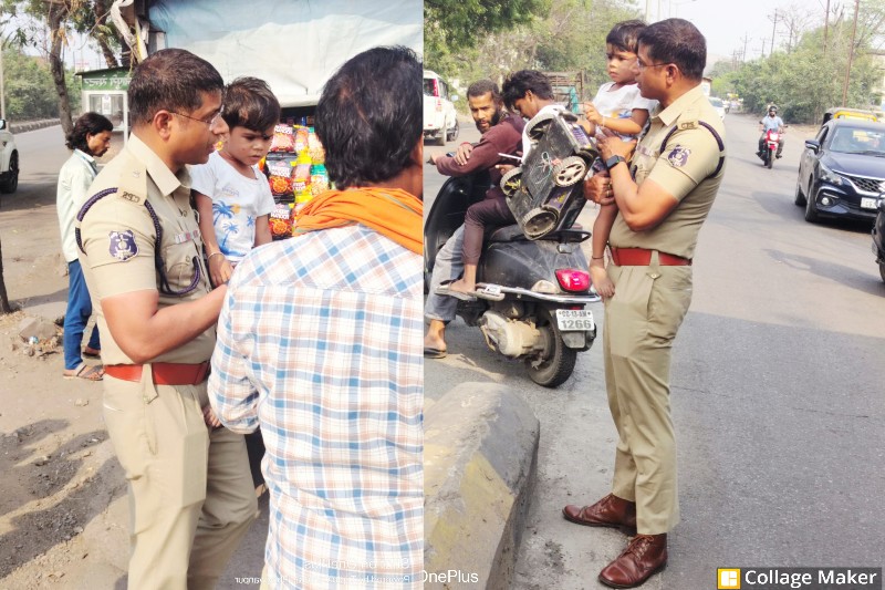 खाकी का मानवीय चेहरा : मेन रोड पर खतरे में खेल रहा था 2 वर्षीय शौर्य, रायगढ़ पुलिस की तत्परता से टली बड़ी अनहोनी, एडिशनल एसपी अनिल सोनी ने सड़क पर भटक रहे मासूम को मां से मिलाया.