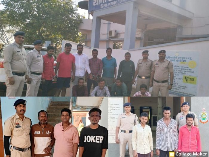 होली से पहले रायपुर ग्रामीण पुलिस अलर्ट : खरोरा, आरंग, माना कैंप और राखी में सख्ती, असामाजिक तत्वों पर पुलिस की पैनी नजर, 22 लोगों पर प्रतिबंधात्मक कार्रवाई.