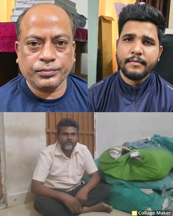 “ऑपरेशन अंकुश” का असर : मोबाइल और कैलकुलेटर से चल रहा था सट्टा का खेल ! सट्टा कारोबार पर लगातार प्रहार, खाईवाल रडार पर, सट्टा लिखते तीन आरोपी रंगे हाथ गिरफ्तार, भेजा गया न्यायिक रिमांड पर.