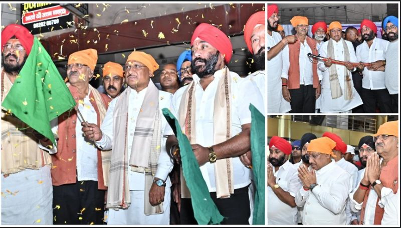 25 वर्षों की गौरवशाली परंपरा को मिली नई ऊर्जा: सिख गुरुओं के त्याग-बलिदान को नमन करते हुए सीएम ने दिखाई हरी झंडी, शौर्य-सेवा और राष्ट्रभक्ति के संदेश के साथ भव्य संगत यात्रा रवाना