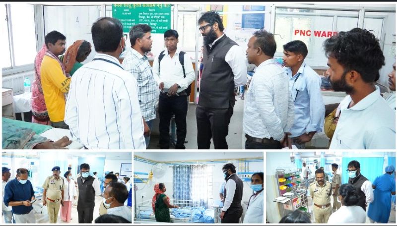 गोड़अम्बा बस दुर्घटना के बाद प्रशासन अलर्ट: घायलों का कुनकुरी सीएचसी और होली क्रॉस हॉस्पिटल में इलाज जारी, 3 गंभीर मरीजों को अंबिकापुर मेडिकल कॉलेज किया गया रेफर