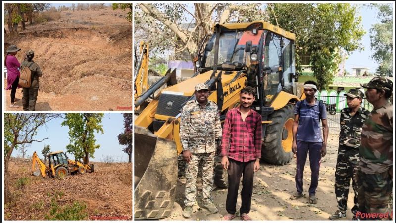 वनभूमि से छेड़छाड़ पर सख्ती: जशपुर के सरबकोम्बो में अवैध खुदाई पर तत्काल कार्रवाई, जेसीबी जब्त—दोषियों के खिलाफ कड़ी कानूनी कार्रवाई शुरू