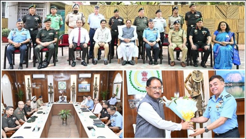 ‘अद्भुत छत्तीसगढ़’ से प्रभावित विदेशी सैन्य अधिकारी: मुख्यमंत्री साय से मुलाकात में गूंजा विकास का मॉडल, नक्सलवाद पर प्रभावी नियंत्रण और योजनाओं के जमीनी असर की मिली सराहना