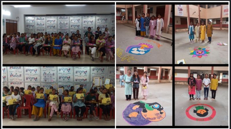 “बेटी बचाओ बेटी पढ़ाओ” के तहत जशपुर में जागरूकता का बड़ा अभियान : बालिकाओं को कानून, स्वच्छता और आत्मरक्षा की दी गई अहम जानकारी