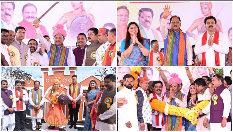 कबीरधाम में गौरवशाली आयोजन: CM साय ने अवंतीबाई लोधी को नमन कर की करोड़ों की घोषणाएं, महतारी वंदन और रामलला दर्शन योजनाओं से बदली प्रदेश की तस्वीर