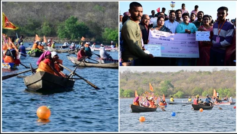 महानदी की लहरों पर दौड़ी रफ्तार और सपने: गंगरेल बोट चैंपियनशिप में महिला सहभागिता ने बढ़ाया गौरव, पर्यटन और एडवेंचर स्पोर्ट्स के नए केंद्र के रूप में उभरा धमतरी