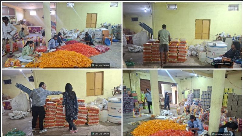 जशपुर में त्योहार से पहले सख्त निगरानी: रिलायंस स्मार्ट पॉइंट समेत कई प्रतिष्ठानों पर औचक जांच, नमूने लैब भेजे—गुणवत्ता में गड़बड़ी पर होगी कड़ी कार्रवाई