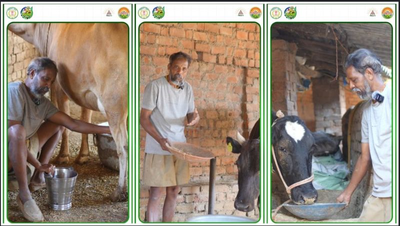 विशेष लेख – गौपालन बना सफलता की कुंजी: बगीचा के किसान मधुसुदन भगत की प्रेरक कहानी—दूध उत्पादन के साथ वर्मी कम्पोस्ट से बढ़ा रहे आय, ग्रामीणों के लिए बने रोल मॉडल