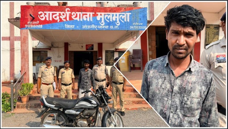 रात की लूट से मचा था हड़कंप: अब पुलिस का पलटवार, दूसरा आरोपी भी गिरफ्तार, मोटरसाइकिल और नगदी जब्त