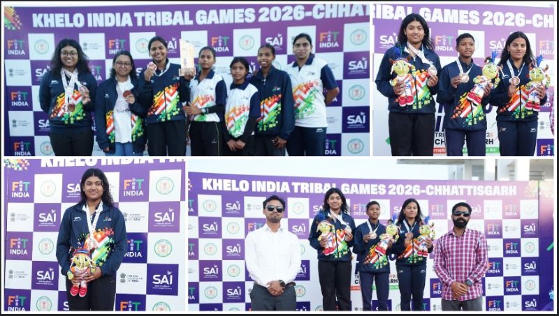 रायपुर में तैराकी स्पर्धा का रोमांचक समापन: कर्नाटक-ओडिशा का जलवा, छत्तीसगढ़ की अनुष्का भगत ने फिर दिलाया रजत : पुरुष और महिला वर्ग में कड़ी टक्कर के बीच मेजबान राज्य ने भी दिखाया दम, पदक तालिका में मजबूत पकड़