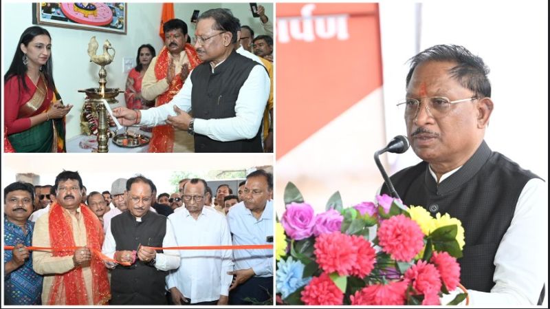 सर्व समाज के लिए खुलेगा कायस्थ मंगल भवन: मुख्यमंत्री साय ने चंदखुरी में किया लोकार्पण, सामाजिक-सांस्कृतिक गतिविधियों को मिलेगा नया केंद्र