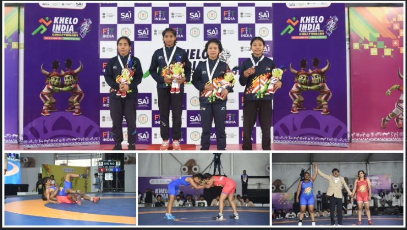 मैट पर संघर्ष, दमखम और जुनून का संग्राम: ट्राइबल गेम्स 2026 की कुश्ती स्पर्धा में तीसरे दिन भी गूंजा जीत का जोश, देशभर के खिलाड़ियों ने दिखाया शानदार प्रदर्शन