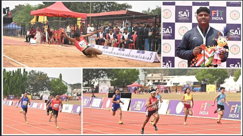 केआईटीजी 2026 Day-7: शिव कुमार और पृथ्वी उरांव बने सबसे तेज धावक, सिद्धार्थ नागेश का डबल धमाका—शॉट पुट में गोल्ड, डिस्कस में सिल्वर; कर्नाटक पदक तालिका में टॉप पर कायम