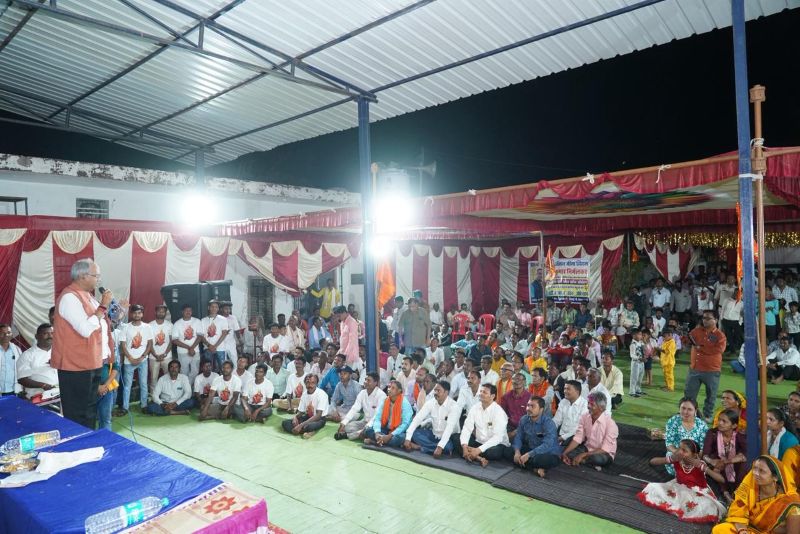 झेरिया धोबी समाज के वार्षिक अधिवेशन में सांसद बृजमोहन अग्रवाल शामिल, संगठन की एकता और सेवा भावना की सराहना