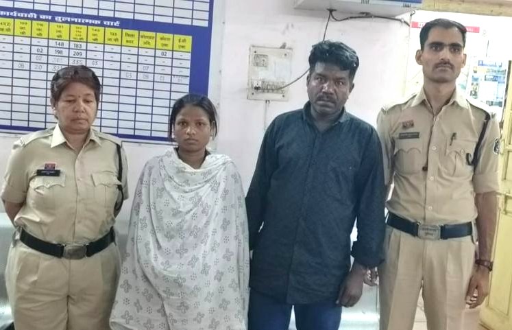 राजपूताना होटल के पास पुलिस का बड़ा एक्शन: 5.26 किलो गांजा के साथ महिला सहित 2 तस्कर धराए, देशभर में फैले नेटवर्क की जांच तेज