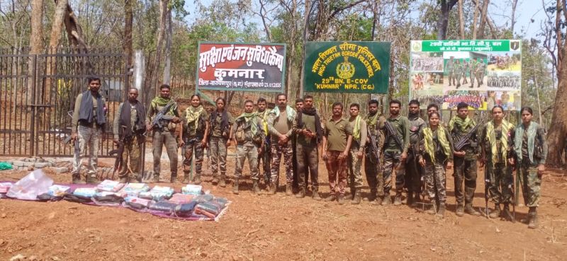 नारायणपुर पुलिस की बड़ी पहल : कुमनार में खुला अंतिम सुरक्षा कैंप, माओवादी गढ़ कुमनार अब जुड़ा मुख्यधारा से, अबूझमाड़ में विकास और विश्वास की नई शुरुआत.