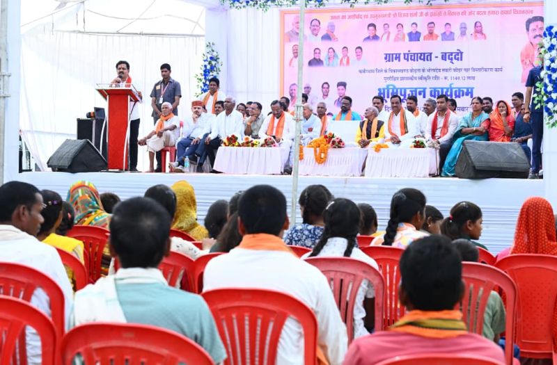 वनांचल में विकास की नई धारा: नहर परियोजना से हजारों किसानों को मिलेगा फायदा, सिंचाई सुविधा से बढ़ेगी पैदावार और आय—उपमुख्यमंत्री का जनसहभागिता पर जोर