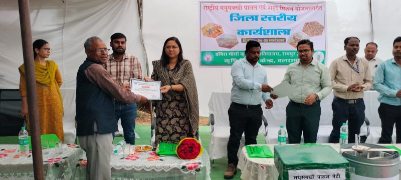 खेती के साथ ‘मीठा मुनाफा’: मधुमक्खी पालन बना किसानों के लिए कम लागत में ज्यादा लाभ का विकल्प—विशेषज्ञों ने दी 20-25% आय बढ़ोतरी की गारंटी