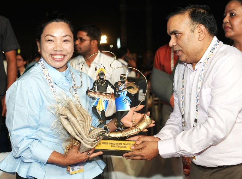 ओलंपिक सिल्वर मेडलिस्ट मीराबाई चानू का संकल्प: एशियन गेम्स में पदक जीतने का लक्ष्य, खेलो इंडिया ट्राइबल गेम्स को बताया गेम-चेंजर