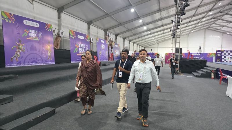 खेलो इंडिया ट्राइबल गेम्स 2026 की तैयारियों का जायजा: तनुजा सलाम ने अंबिकापुर पहुंचकर व्यवस्थाओं का किया निरीक्षण, खिलाड़ियों के लिए अंतरराष्ट्रीय स्तर की सुविधाओं पर जोर