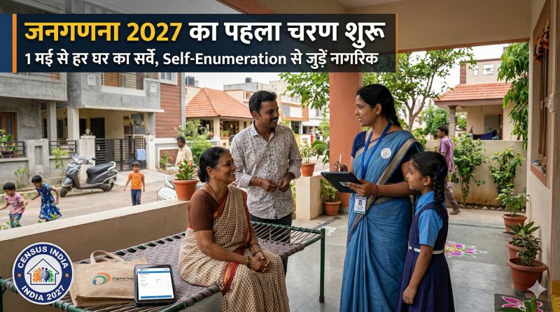 हर मकान, हर सुविधा का होगा डिजिटल रिकॉर्ड: मई 2026 में शुरू होगा हाउस लिस्टिंग अभियान, नागरिकों की भागीदारी से तय होगी भविष्य की नीतियां और विकास की दिशा