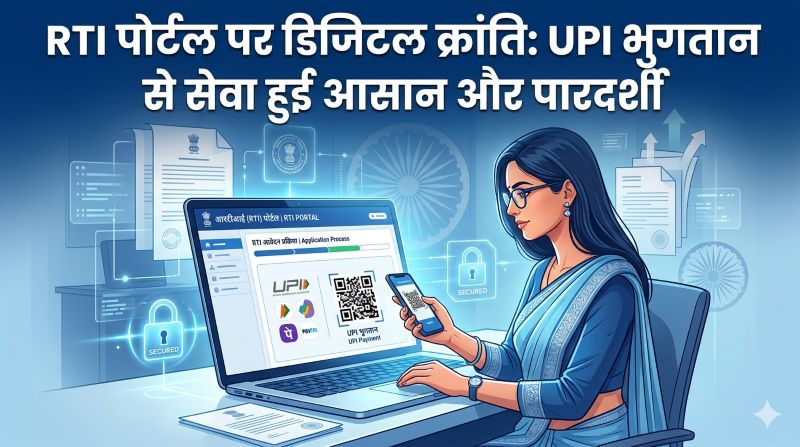 rtionline.cg.gov.in बना डिजिटल सशक्तिकरण का उदाहरण: SBI-इंटीग्रेटेड UPI सिस्टम से 7 लाख+ की ऑनलाइन वसूली, RTI सेवाओं में आई गति और पारदर्शिता