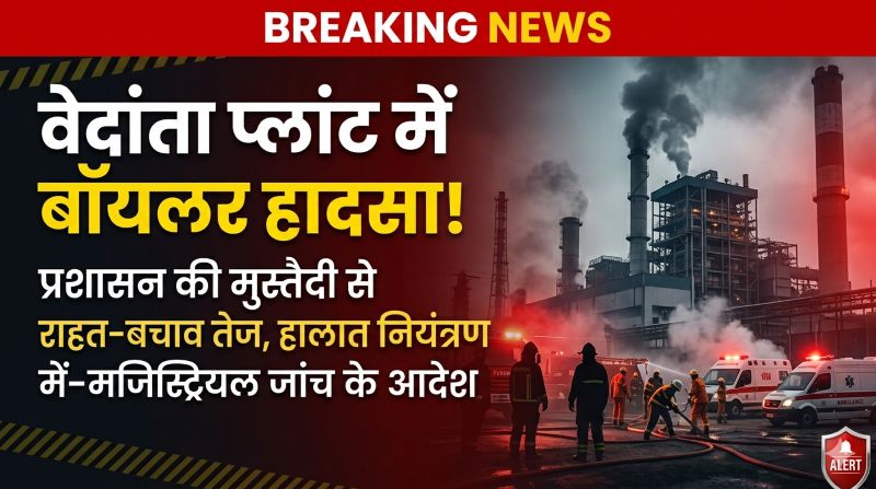 सक्ती के Vedanta Limited पावर प्लांट हादसे पर प्रशासन अलर्ट: घायलों को तत्काल उपचार, मौके पर अफसरों की मुस्तैदी—घटना की गहन जांच शुरू, भविष्य में रोकथाम के लिए कड़े निर्देश
