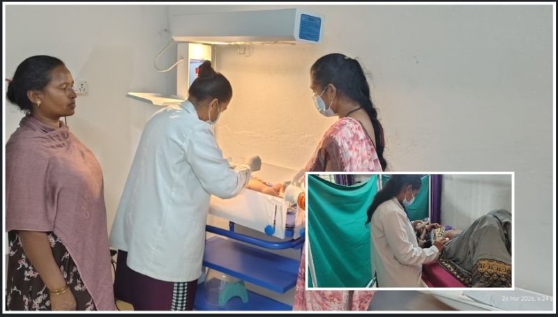 बीजापुर के पालनार में स्वास्थ्य क्रांति: सैकड़ों मरीजों को मिला इलाज, सुरक्षित प्रसव से लेकर गंभीर बीमारियों की पहचान तक ‘आयुष्मान आरोग्य मंदिर’ बना भरोसे का केंद्र