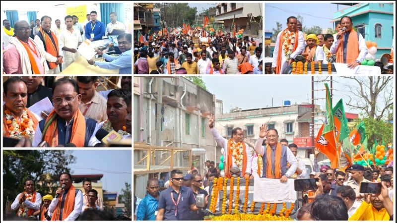 पश्चिम बंगाल में सियासी संग्राम तेज: विष्णु देव साय ने TMC पर साधा निशाना, कानून-व्यवस्था से लेकर रोजगार तक उठाए सवाल, बोले—जनता बदलाव के लिए पूरी तरह तैयार