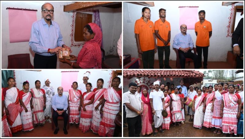 महुआ रोटी से जसक्राफ्ट तक—राज्यपाल रमेन डेका हुए प्रभावित: केरेगांव होम-स्टे में देखा परंपरा और रोजगार का संगम, एडवेंचर स्पोर्ट्स व पर्यटन को बढ़ावा देने के दिए निर्देश