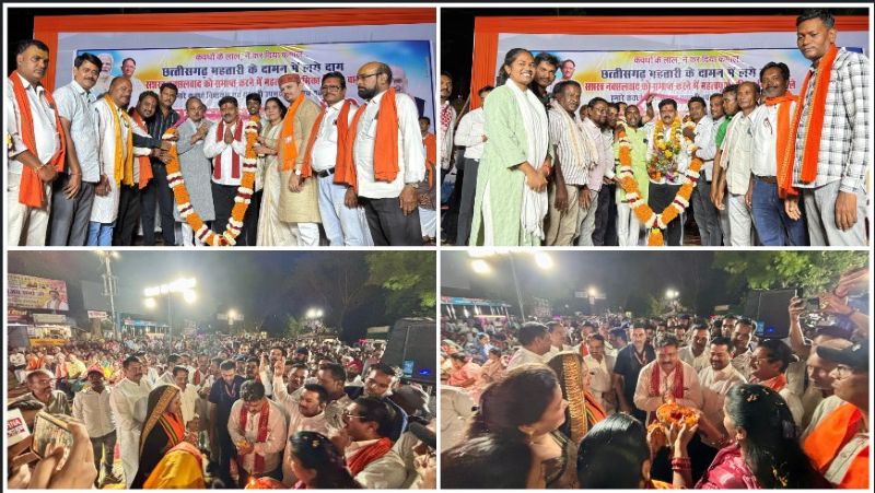 चार दशक के आतंक का अंत, छत्तीसगढ़ में नई सुबह: नक्सलमुक्ति के बाद विजय शर्मा का ऐतिहासिक स्वागत, जनसैलाब के बीच बोले—यह जीत सुरक्षा बलों, जनभागीदारी और बस्तरवासियों के विश्वास की है