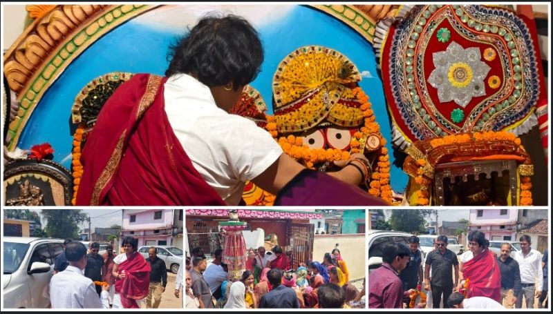 संत के आगमन से जागी आस्था: दोकड़ा के श्री जगन्नाथ व फलेश्वर नाथ मंदिर में भक्तिमय माहौल, हजारों श्रद्धालुओं ने लिया आशीर्वाद