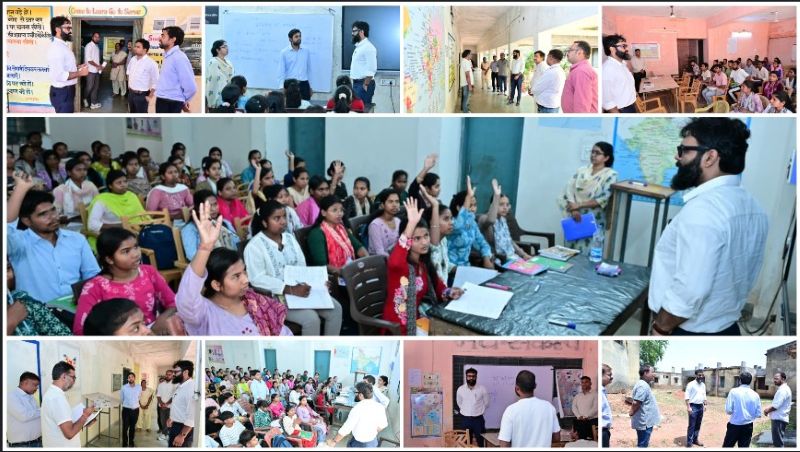 प्रतियोगी परीक्षा की तैयारी को मिला प्रशासन का संबल: जशपुर कलेक्टर ने नव संकल्प संस्थान पहुंचकर छात्रों से किया संवाद, साप्ताहिक टेस्ट, भोजन गुणवत्ता और सुविधाओं पर दिए कड़े निर्देश